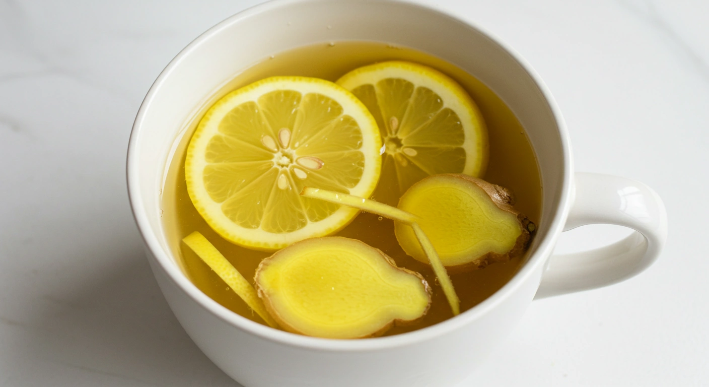 Ginger Lemon Tea - tertiary view